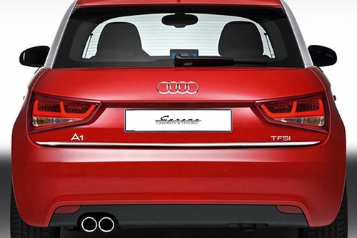 für AUDI A1 8X 2010-2018 - 3M Chrom Zierleiste Heckleiste Kantenschutz Tuning - Bild 5 von 6