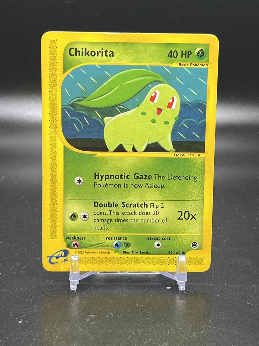 Chikorita 99/165 Expedition - E-Series Pokemon Card - NM | eBay