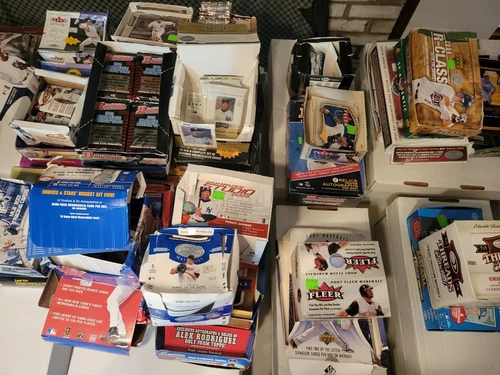 1985-2010 Factory Sealed Rack Wax Hobby Baseball Pack Topps Fleer Upper Deck