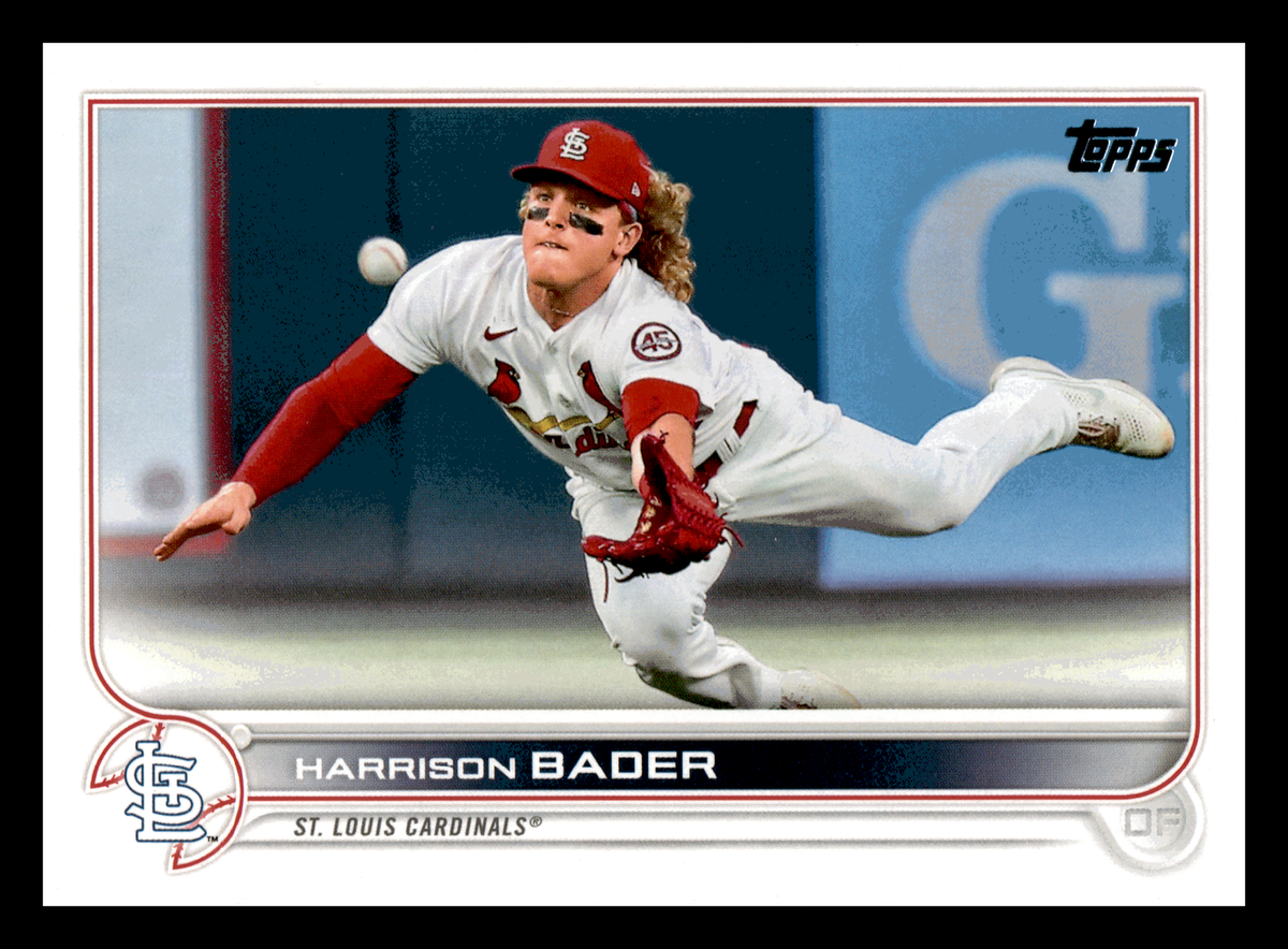 2022 Topps Harrison Bader Louis Cardinals #225 Centered Mint