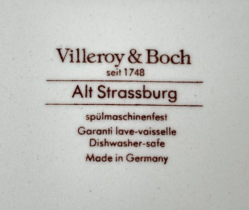 Villeroy und Boch Alsace Alt Strassburg Suppenteller Teller 23 cm - Bild 2 von 2