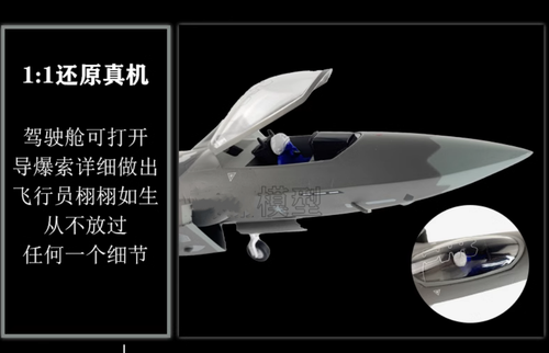 1:48 45CM China J-20 Stealth Fighter Plane Diecast Military Jet Aircraft Model - Picture 11 of 15