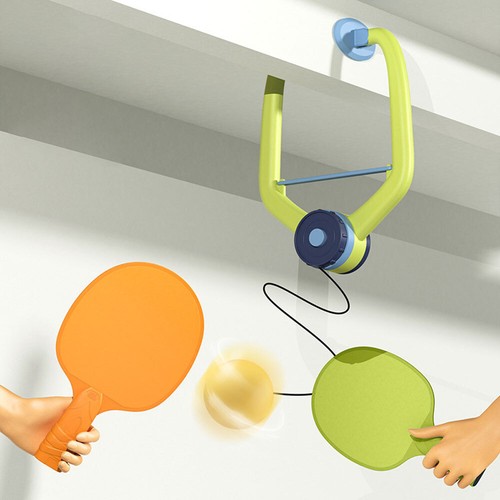 Portable Kids Door Ping Pong Game Over The Door Ping Pong for Door Frame KL - Picture 18 of 24