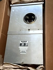 NEW Ronk MSB200HA1-UG Meter Socket w/ Circuit Breaker 200A NEMA 3R Aluminum