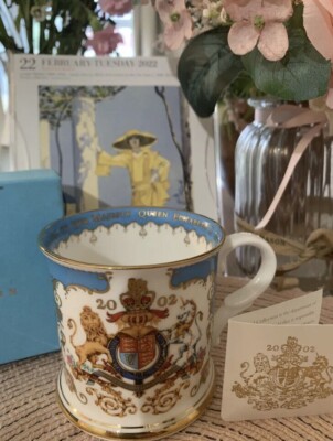 Queen Elizabeth II Tasse Tee Golden Jubilee 2002 Royal Collection Trust China