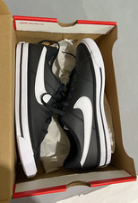 Size 6.5Y - (GS) Nike Court Legacy 'Black White' DA5380-002