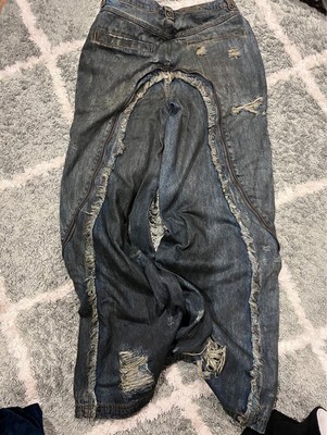 Personsoul Alien Dirty Denim Jeans | eBay 