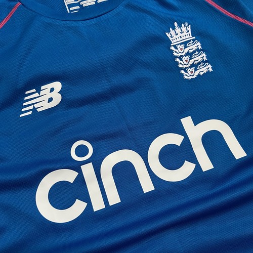 England Cricket Team Official Match Shirt (ODI & T20) New Balance Size M - 第 6/8 張圖片