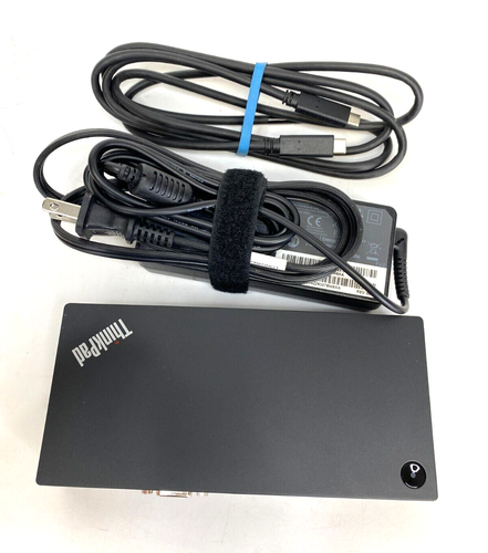 Lenovo 40A90090US ThinkPad USB-C Dock 90W Laptop Docking Station DK1633 - Picture 2 of 11