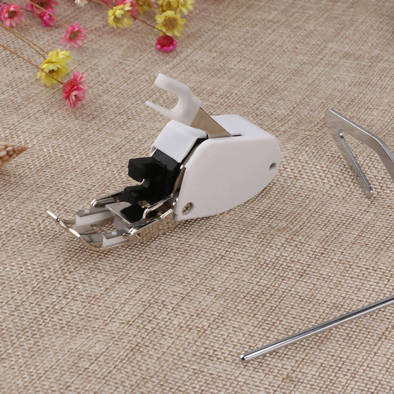 1Set Sewing Machine Screw-on Even Feed Walking Foot with Quilt Guide for Brother - Image 3 of 4