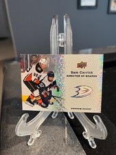 Sam Carrick 2023-24 Upper Deck Director of Boards Sparkle #DB-3