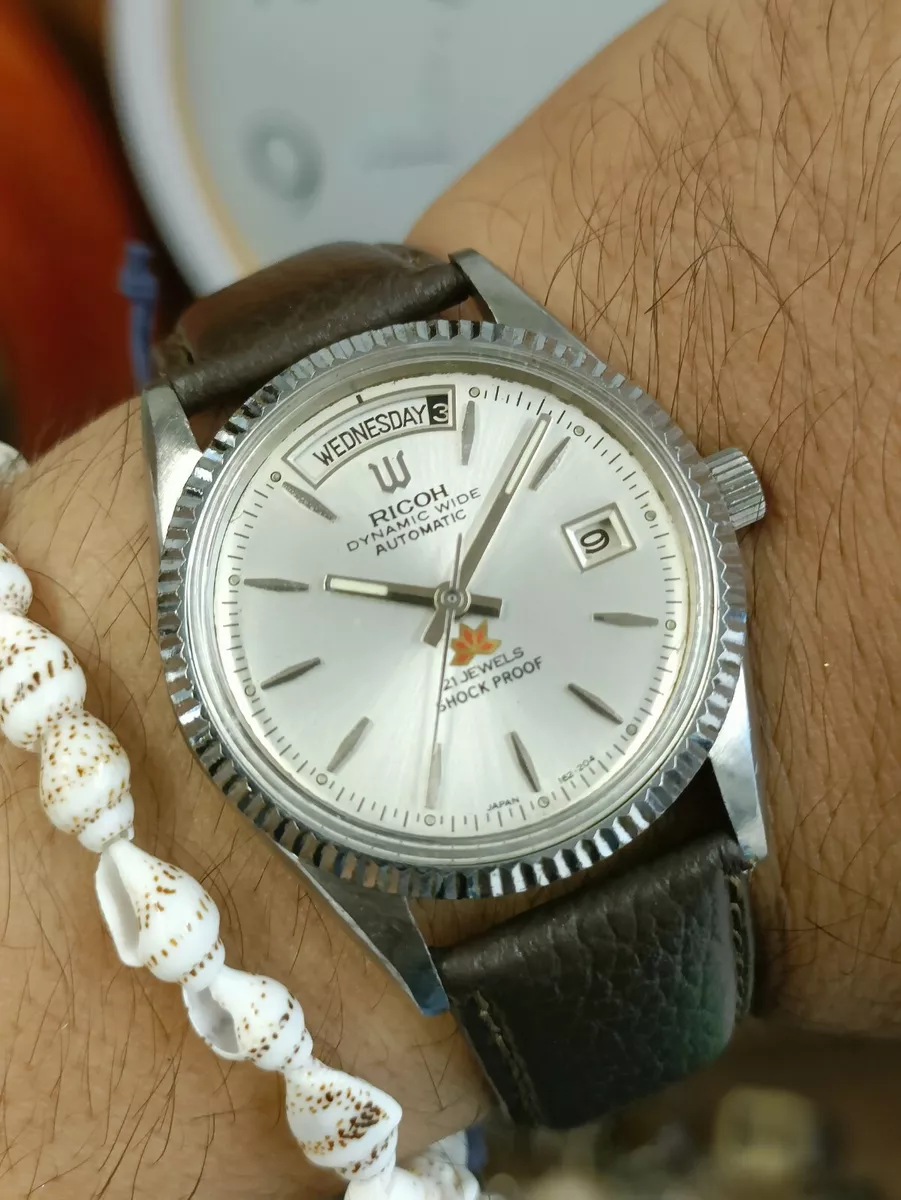 AUTHENTIC RICOH DYNAMIC WIDE AUTOMATIC 21 JEWELS PRESIDENT DAY