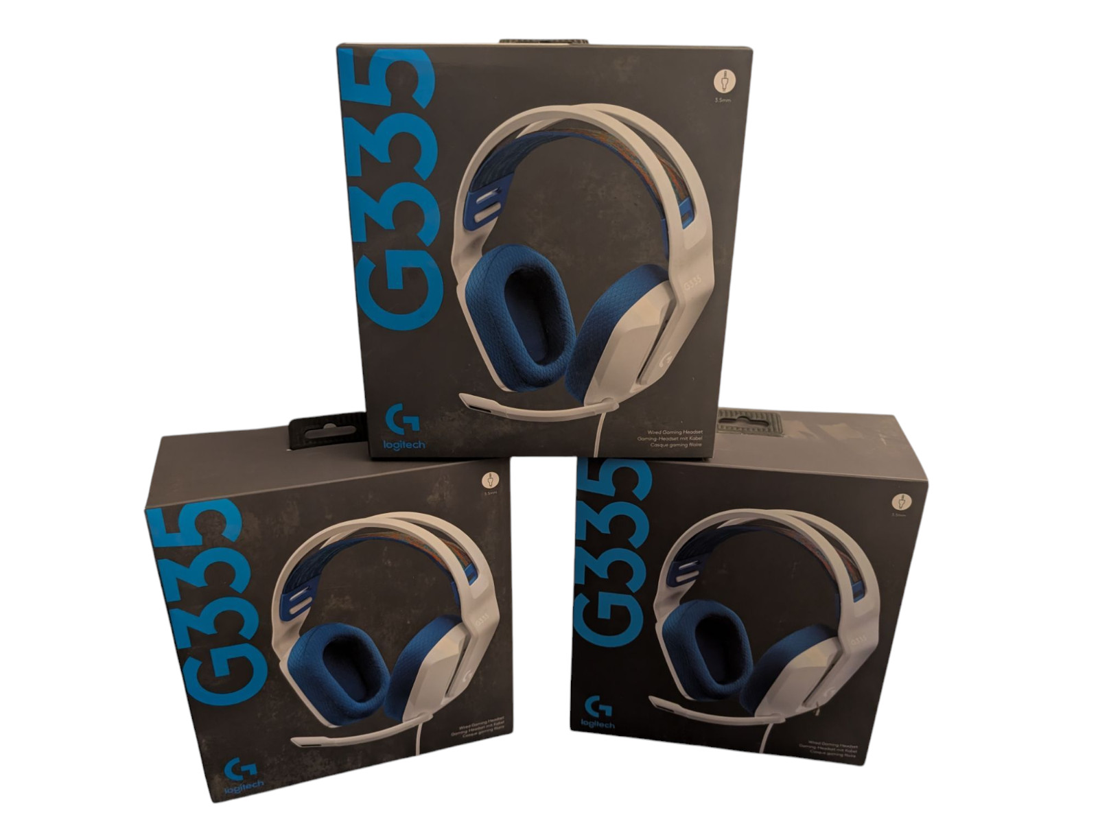 Logitech G335 Wired Gaming Headset - White - Image 5