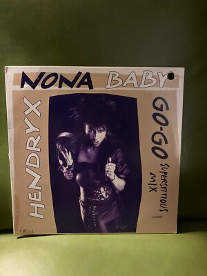 NONA HENDRYX - Baby Go-Go 12'' Vinyl Single, EMI Records VG+