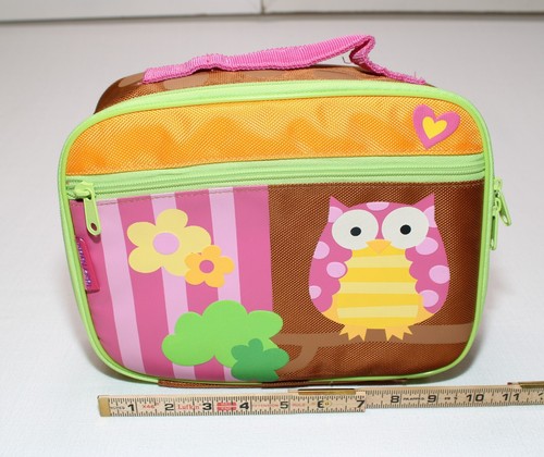 Stephen Joseph Rosa Kinder Brotdose Snack Tasche Eule Blumen - Bild 9 von 15