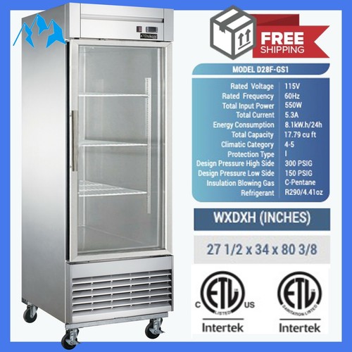used glass door freezer for sale