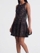 Black Lace Mini Dress