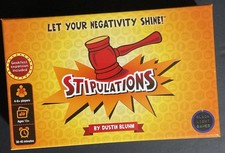 Stipulations Dustin Bluhm Black Light Games Includes Geekfest Expansion