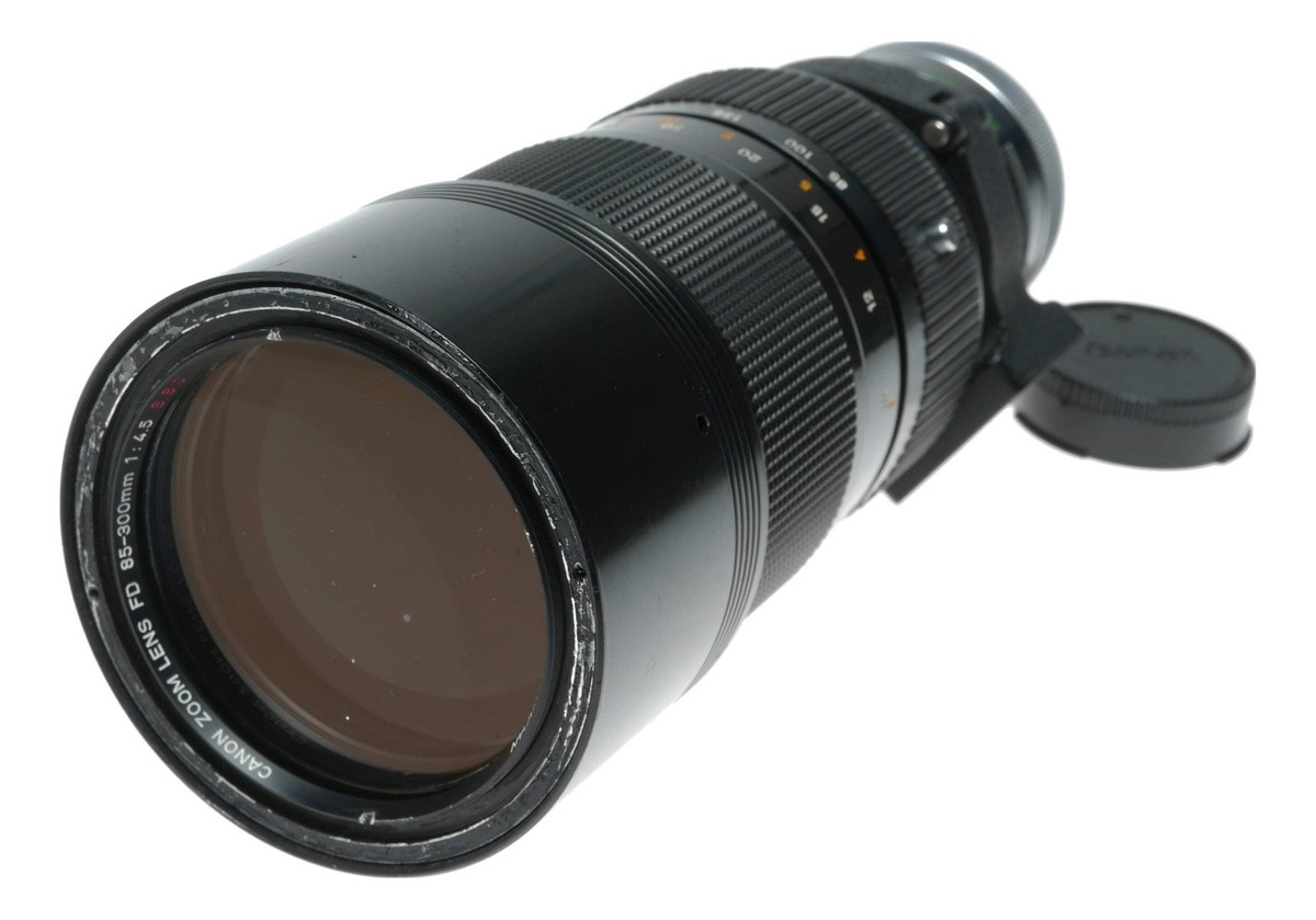 Canon FD 85-300mm f/4.5 Zoom Lens for Japanese SLR Camera | eBay