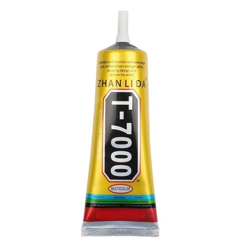 T 7000 Kleber Display Handy Klebstoff Reparatur Schwarz
