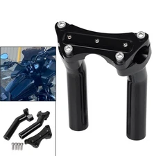 5.5" Handlebar Riser Top Clamp For Harley Dyna Heritage Softail Road King V-Rod