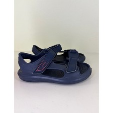 CROCS Boys Navy Blue Sandals size 8