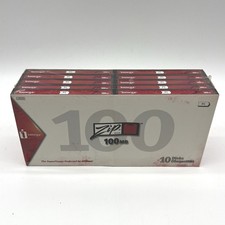iomega ZIP Disk 100MB 10 Pack NEW SEALED PC Version 10 Pieces