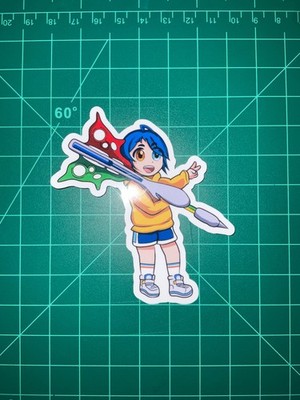 Wonder Egg Priority Ai Ohto Anime Uv Waterproof Sticker 3''x3.50''