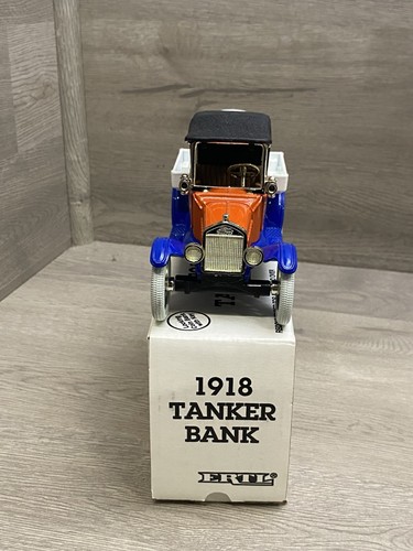 ERTL 1918 TANKER BANK Gulf OIL 1992 Die Cast Bank That Good Gulf Gasoline - Picture 6 of 13