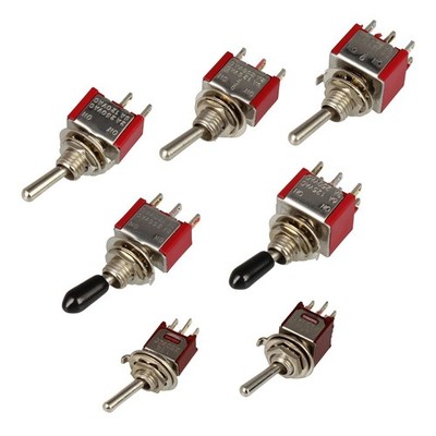 Kippschalter 125 V 3A / 5A | 230V 1A / 2A AC Hebelschalter 230V Schalter mini 12