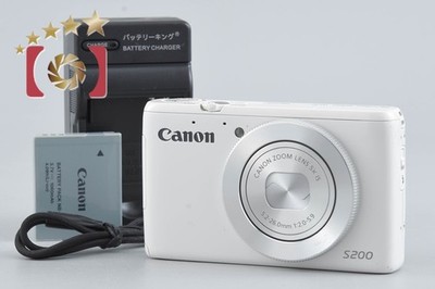 Canon PowerShot S200 White 10.1 MP Digital Camera | eBay