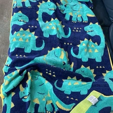 Members Mark Youth Beach Towel Dinosaurs 2 Sided Beach 30x60 100% Cotton