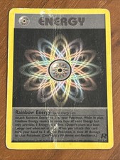 Rainbow Energy 80/82 Team Rocket Regular Rare Special Energy 1999-2000 HP POOR on eBay