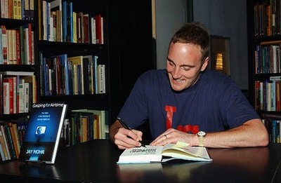 Actor Jay Mohr signs copies of his new book Gasping For Airtime on- Old Photo 1