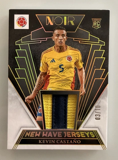 2025 Noir KEVIN CASTANO RC New Waves Patch Gold /10