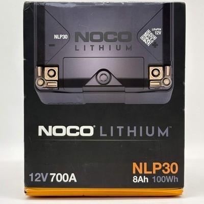 NOCO Lithium NLP30 Group 30 700A 12V 8Ah Lithium Powersport Battery brand new