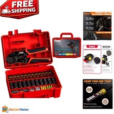 Waterproof Automotive Electrical Connectors Kit - 20 Sets Plus Crimping Tool
