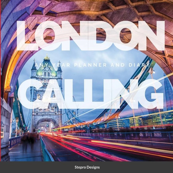 London Calling | Any Year Planner And Diary | Setpro Designs | Taschenbuch-image