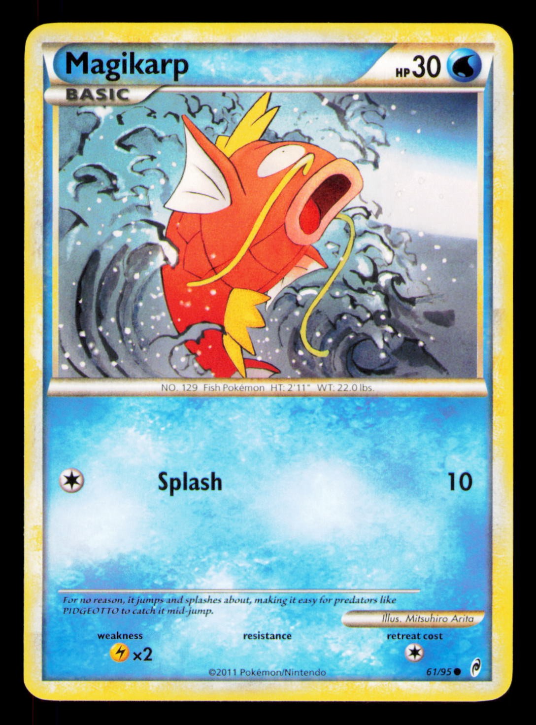 Magikarp Common Call of Legends 61/95 NM