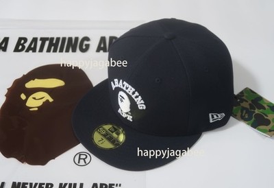 A BATHING APE Men's Goods NEW ERA 59 FIFTY GLOW IN THE DARK