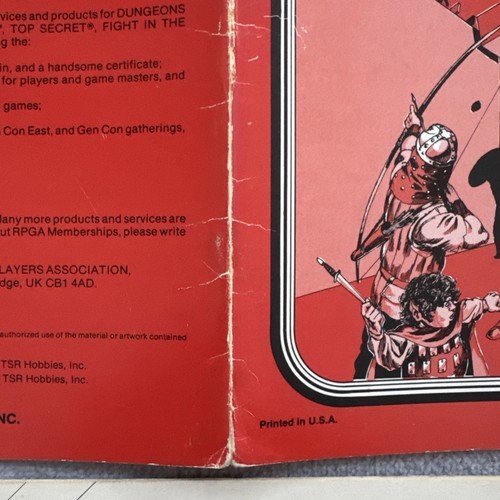 AD&D R1 To The Aid Of Falx D&D Module RPGA TSR Frank Mentzer VGC - Picture 4 of 16