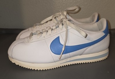 Women's Nike Cortez White University Blue UNC Sail DN1791-102 sz 8.5