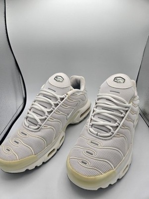 Nike Air Max Plus Tn Tuned Triple White 604133-139 Size 11 Men's Rep Insole NB