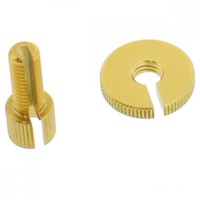 Stellschraube M8 Alu Gold, LCA10G FüR Kawasaki ZR 550 B Zephyr Bj. 1991-1999