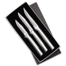 Rada Cutlery 3-Piece Paring Knife Galore Knife Gift Set , Made in USA, Silver...