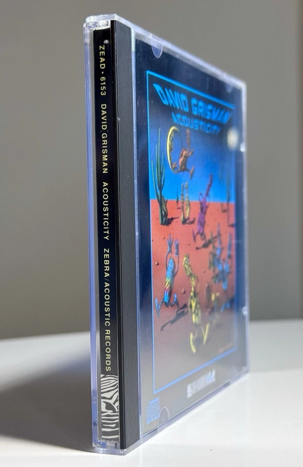 David Grisman • Acousticity [CD] Made In Japan / Smooth Edge Jewel Case - Image 2 of 4