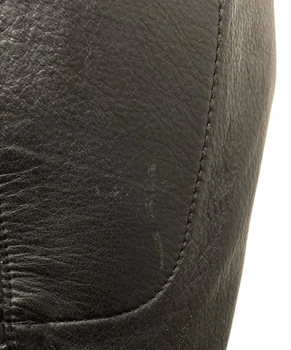 Harley-Davidson Embossed Logo Leather Riders Jacket Men's Size L Black image 9