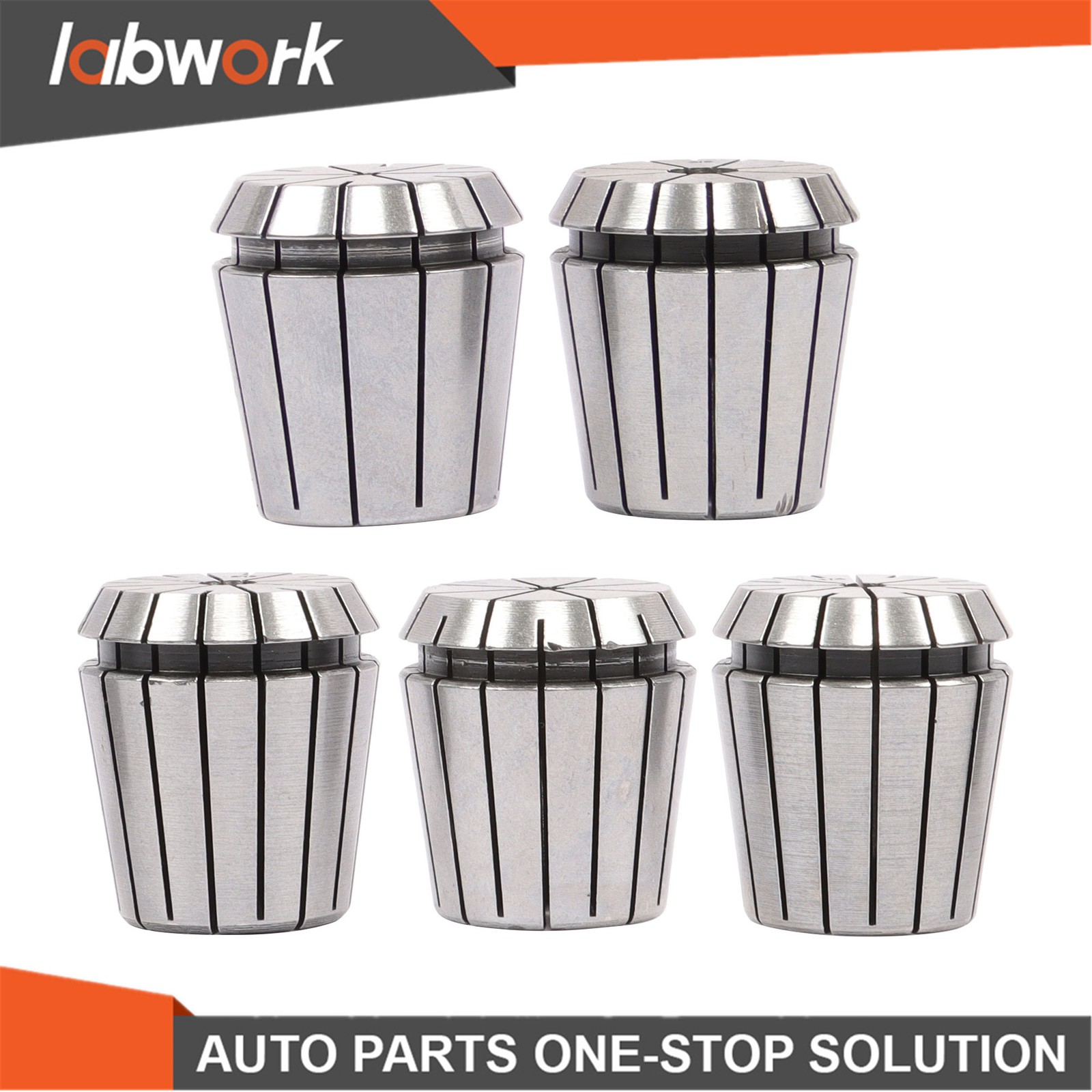 Labwork ER40 Collet 15* Set R8 Shank Chuck Tools For Milling Machine, Lathe