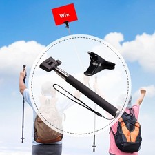 Retractable Stainless Steel Placard Sign Holder Sign Raising Rod Billboard