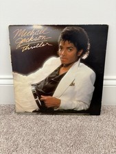 Michael Jackson Thriller Promo Vinyl LP Epic QE38112 Pop 12" Original Cover